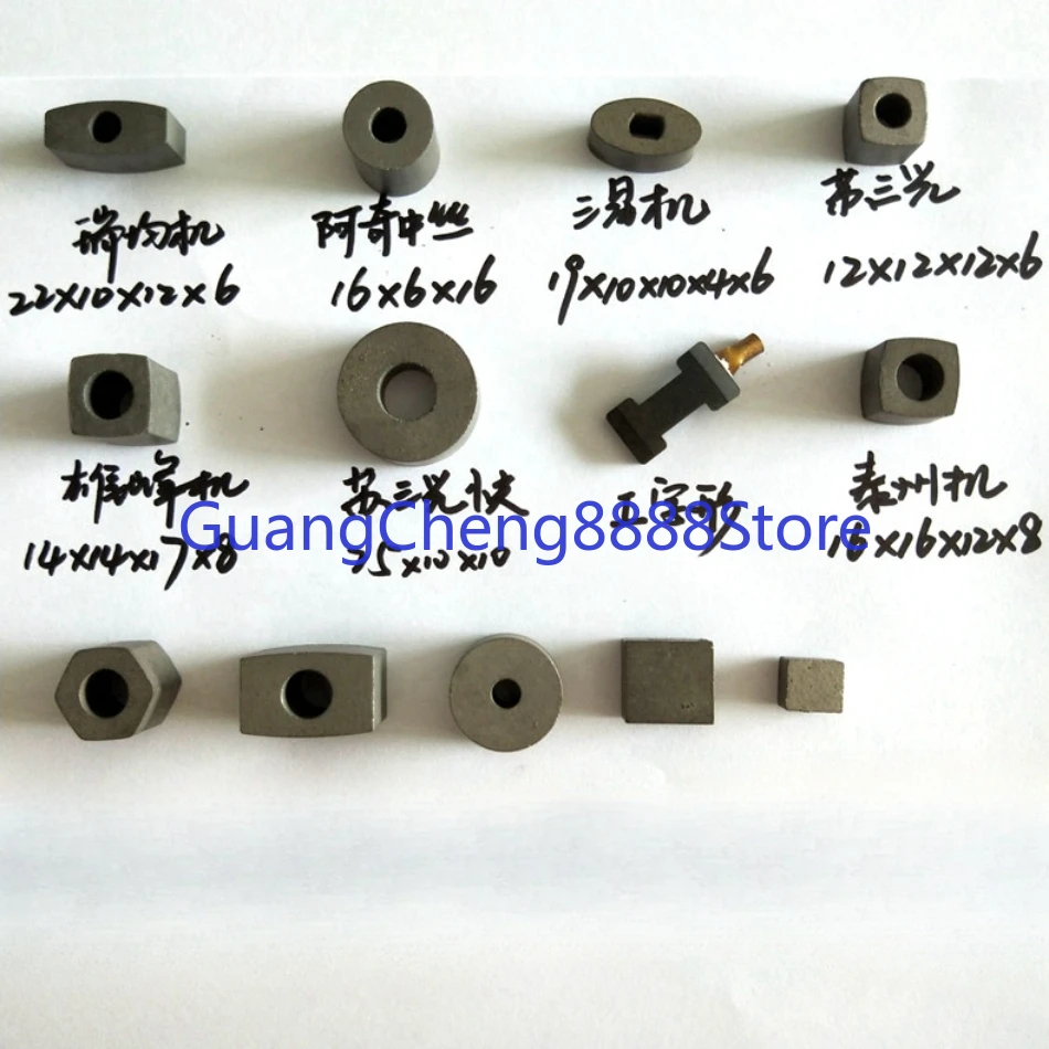 

1pc WEDM Tungsten Steel Power Feed Contact 12 14 16 19 22 25 MM,YG6 Conductive Block for Wire Cut EDM Consumables Accessories