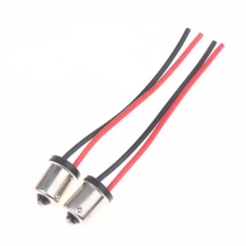 

NEW SALE 2Pcs Auto Lamp Socket For 1156 1157 Car Led Turn Signal Light Male Base Plug Connector Car LED Lamp Adapter