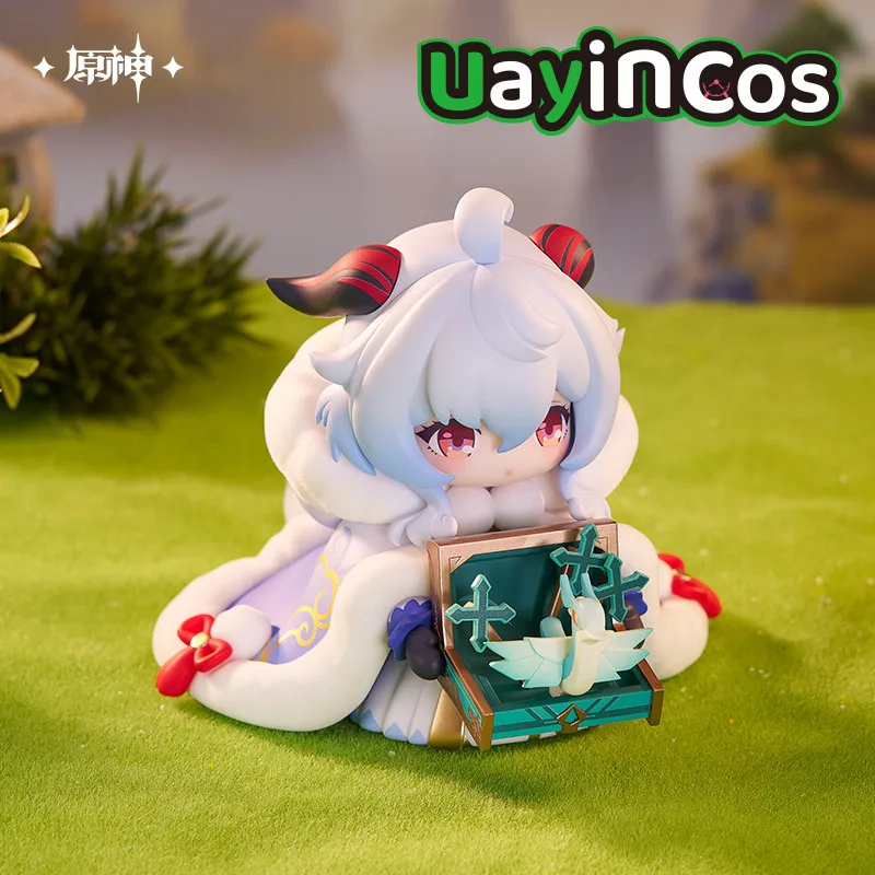

In stock Official Merch Genshin Impact Ganyu Plushies Doll Model Figurine Ornaments Statue Anime Game Figure Toy Kids Gift Cospl