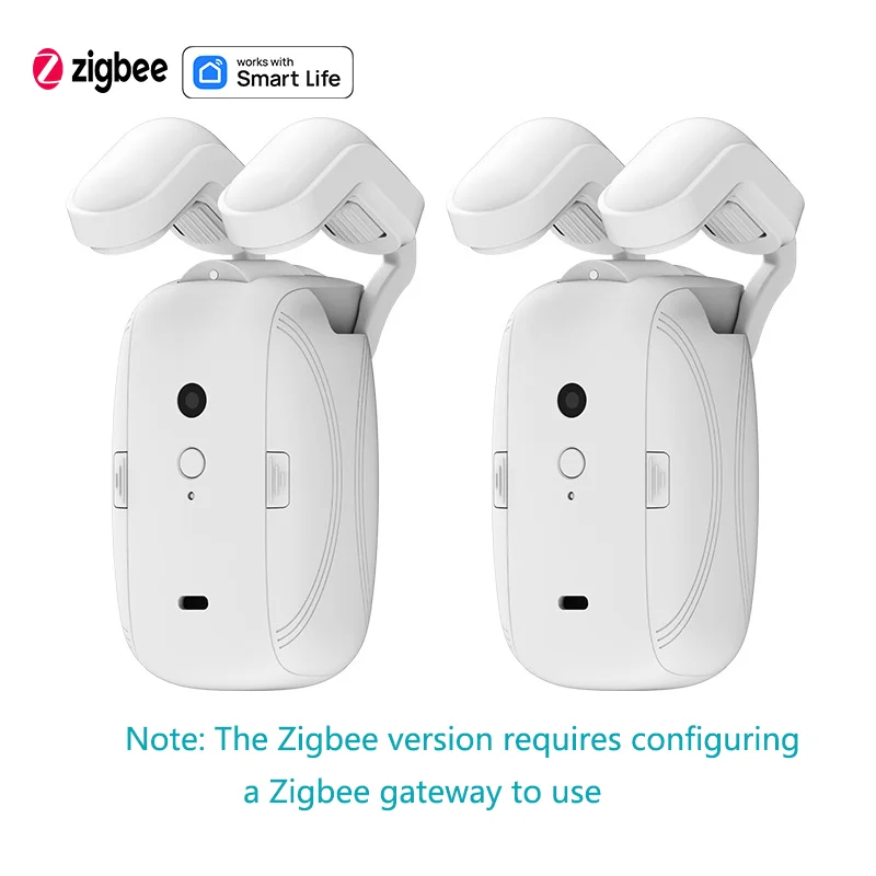 Automatic Curtain Opener Zigbee Roman Rod Rail and for U Shaped I Shaped Rail Smart Automatic Electric Curtain Opener Robot image 3