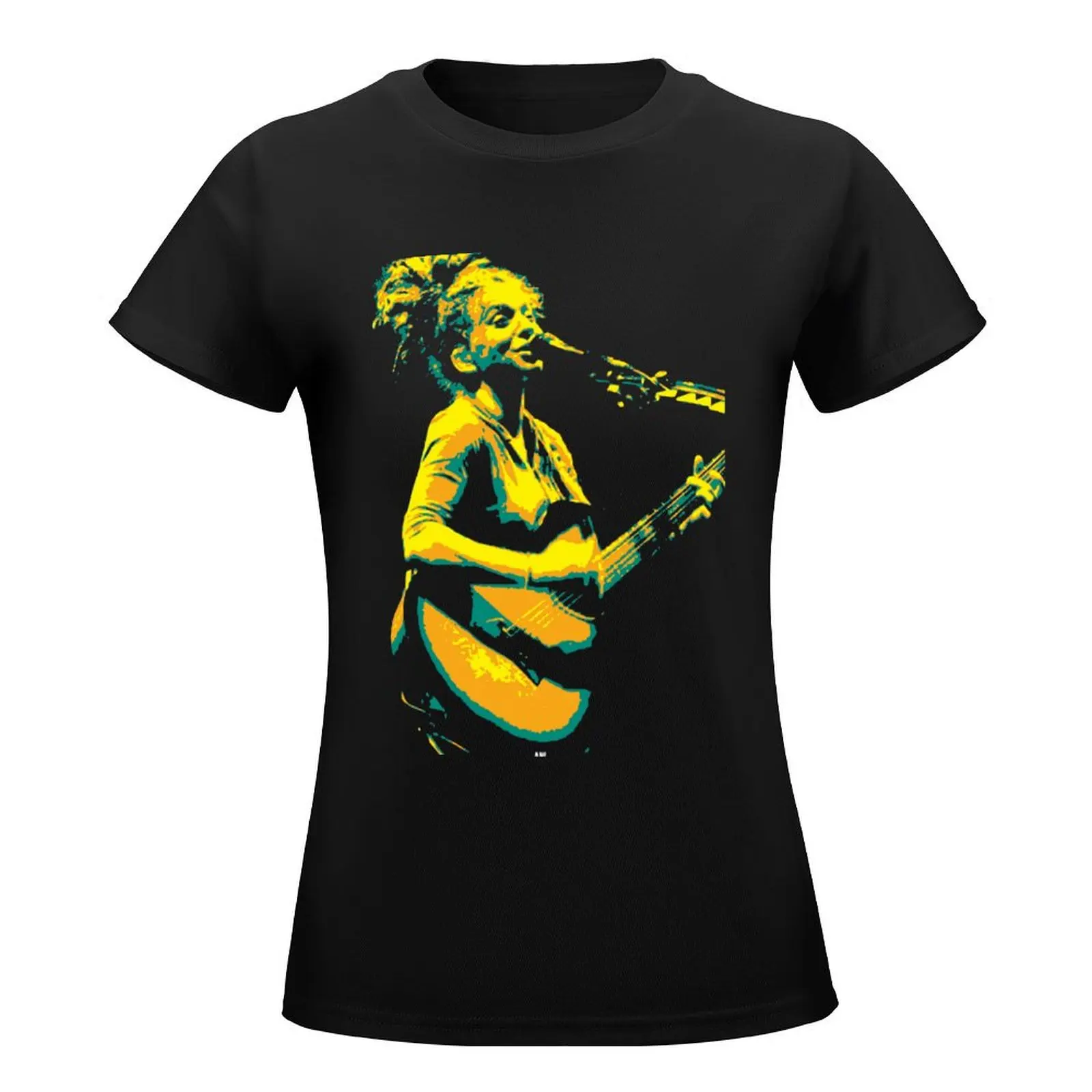 Ani DiFranco. Angela Maria. American singer-songwriter v3 Classic T-Shirt hippie clothes kawaii clothes summer clothes for Women