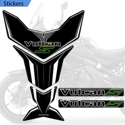 Almohadilla para tanque de motocicleta Kawasaki VULCAN S VULCAN-S 650 VN650, pegatinas para motocicleta, calcomanía, Kit de aceite de combustible, Protector de rodilla, 2018 -2021