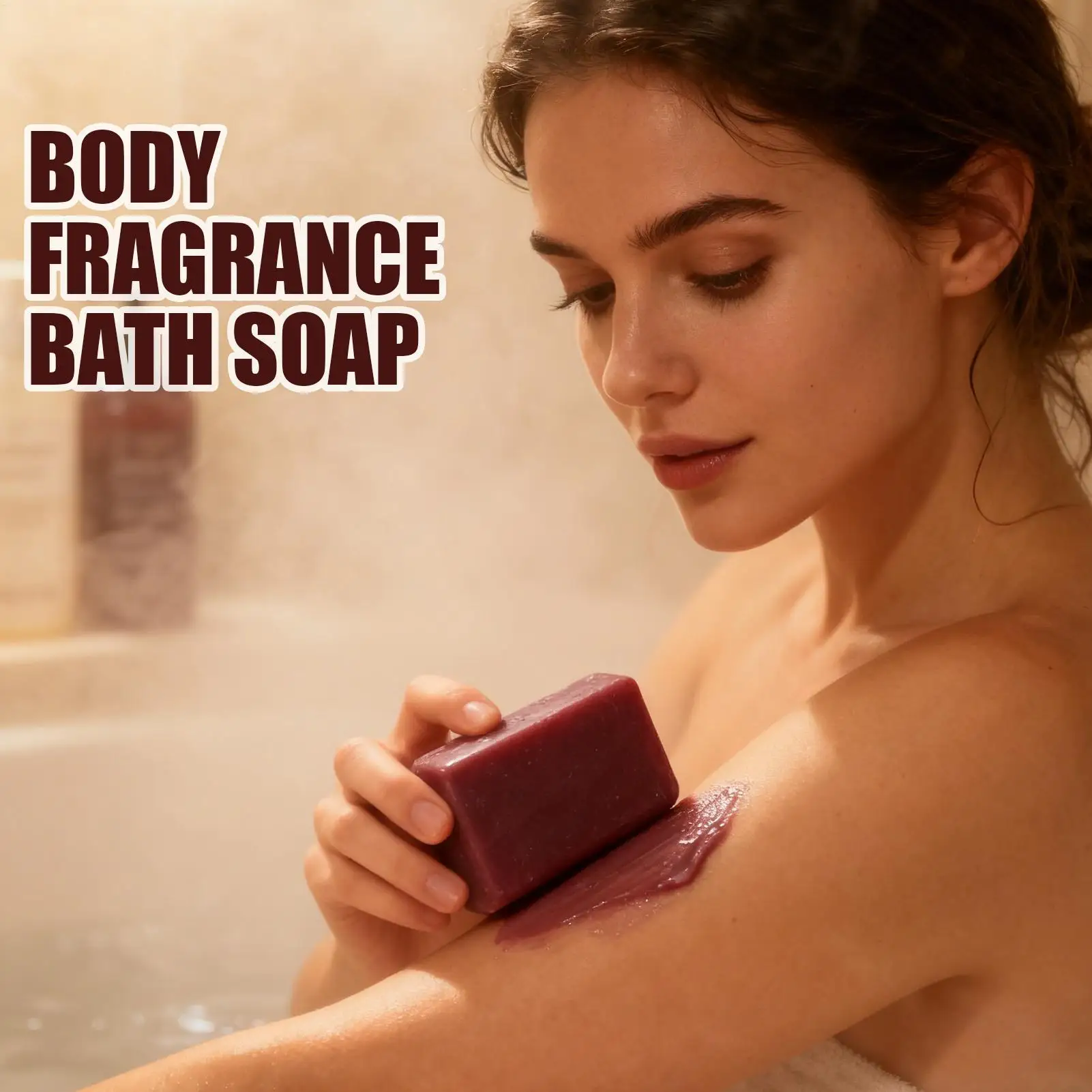 

Body Fragrance Shower Soap Soft Moisturizing Body Wash Soap Mild Non-irritating Brightening Skin Exfoliator Body Cleansing Soap