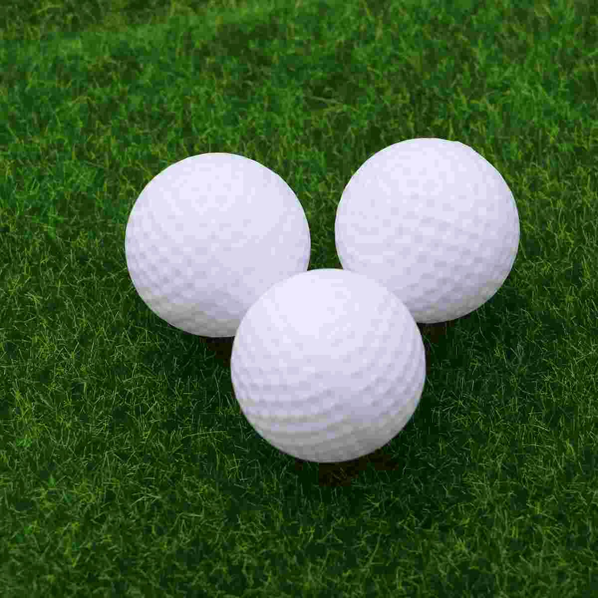 24 Pcs Outdoor Nonporous Child Golf Balls ? for Driving Range ?Practice Accessories