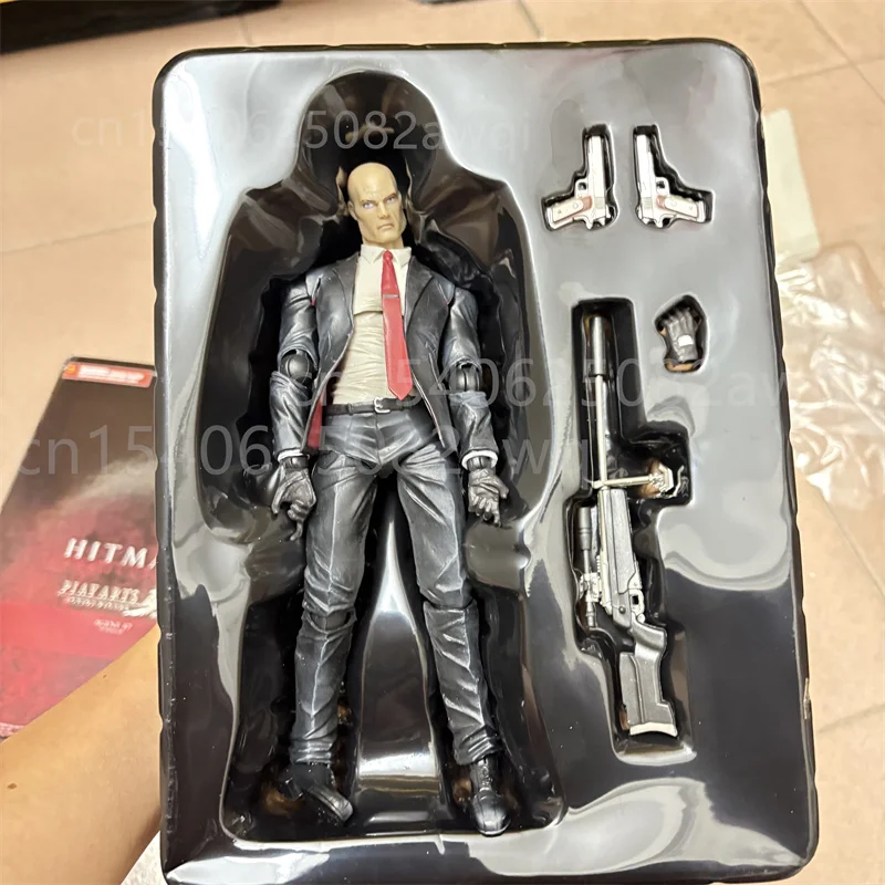 

Фигурка Hitman Play Arts PA Hitman Agent 47, фигурка Codename, модель из ПВХ, подвижная классическая коллекция аниме, игрушки, подарки