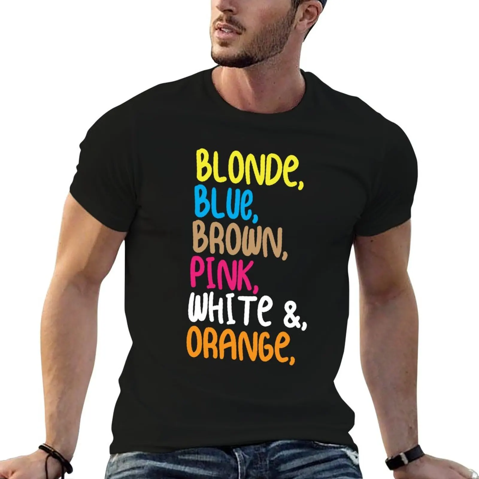 Reservoir Dogs Colors / names T-Shirt baggy shirts funny gifts mens clothing