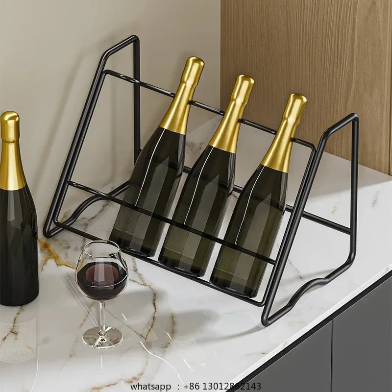 

Wine rack, beer bottle storage rack, stackable