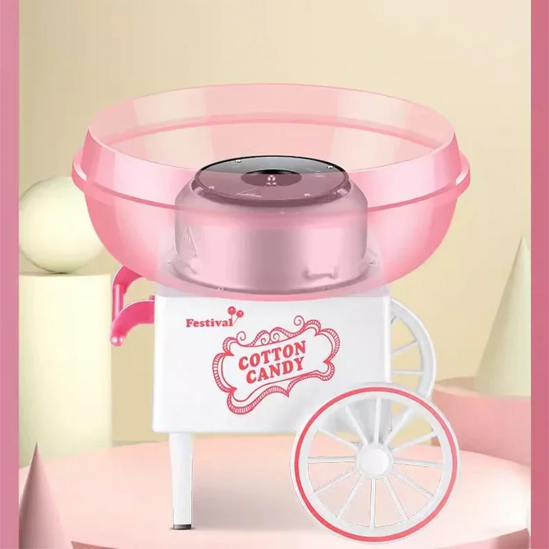 어린이 가정용 소형 마시멜로 기계, 완전 자동 마시멜로 만드는 기계, 수제 미니 멋진 컬러 설탕