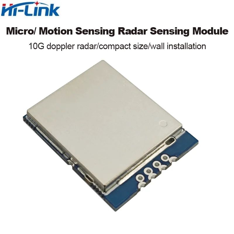 Hot Sale Hilink Intelligent 10G Microwave Human Movement Detection Sensor Radar Module HLK-LD101V 7m