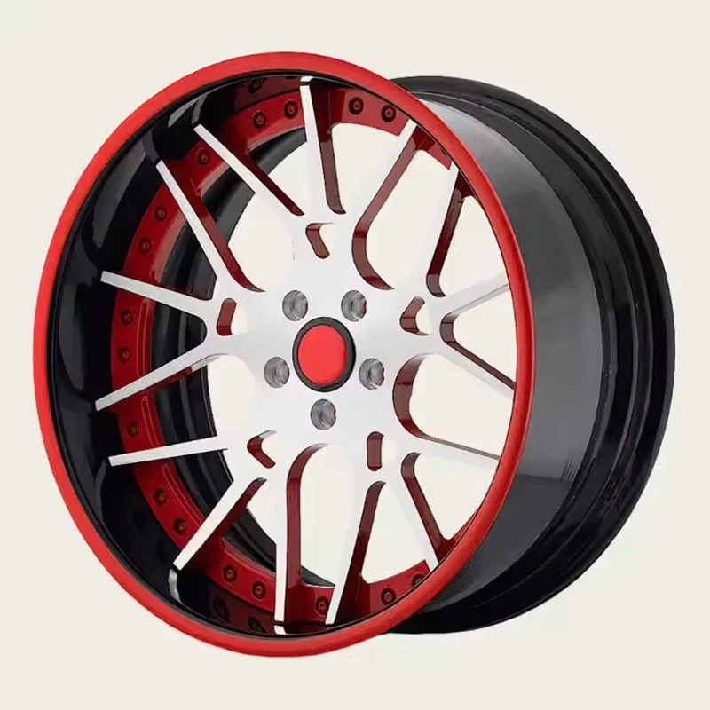 

Суперлегкие кованые диски из алюминиевого сплава 6061, хромированные золотые кованые диски с спицами для Chevy Bel Air, универсальные, все размеры