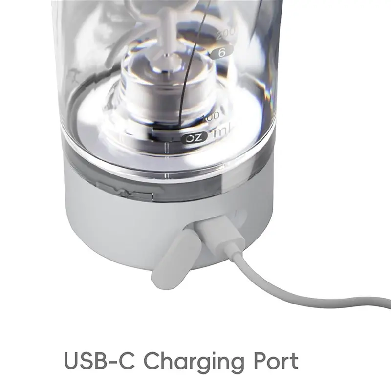 BBNV-2X USB Rechargeable Protein Shake Mixer, Shaker Cups For Protein Shakes And Meal Replacement Shakes