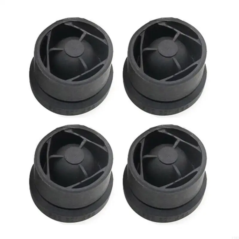 เครื่องยนต์ฮูดเบ็นยางหมอนอิงเครื่องยนต์บัฟเฟอร์แผ่นกันชนทนความร้อน 4PCs ให้การดูดซับแรงกระแทกที่ยอดเยี่ยม