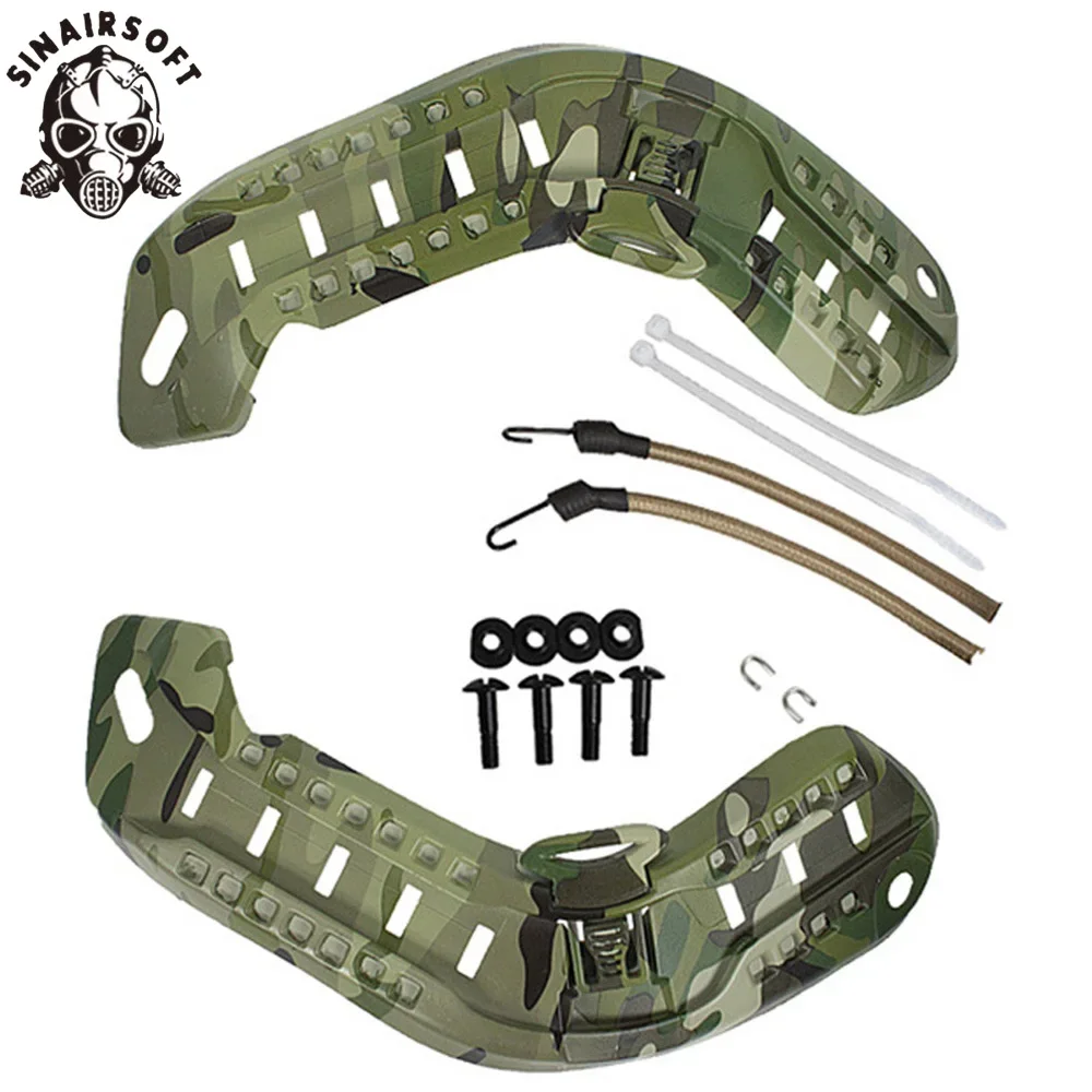 SINAIRSOFT Tactical MICH2000 Helmet Side Guide Rail ABS ARC Helmet Mount Rail Airsoft Mich 2000 Helmet Accessories