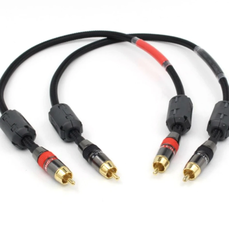 

1Pair Audio Line Oxygen RCA Cable Stereo RCA Cable ,High-Performance Premium,Hi-Fi Audio 2rca to 2rca,Interconnect Cable