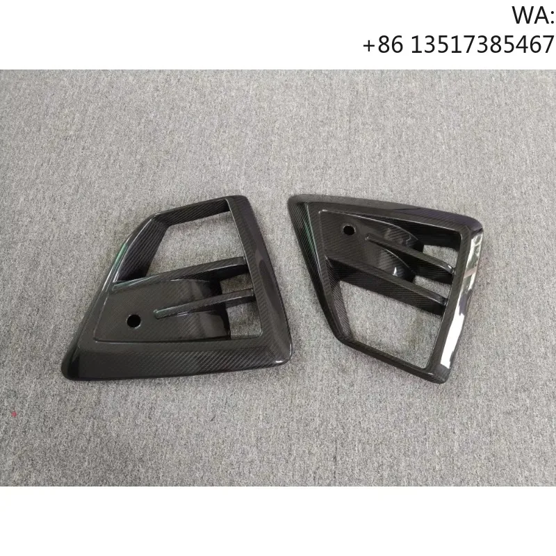 

Upgraded air Vent Decoration with Aul Style Dry Carbon Fiber Front Bumper air Vent Suitable for BMW X6M