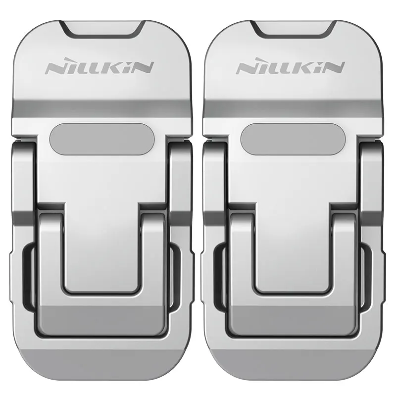 NILLKIN 3/11/16 ° Verstelbare laptopstandaard, draagbare houder van aluminiumlegering voor ruimtevaart, anti-shake-koelpad en antislip siliconen