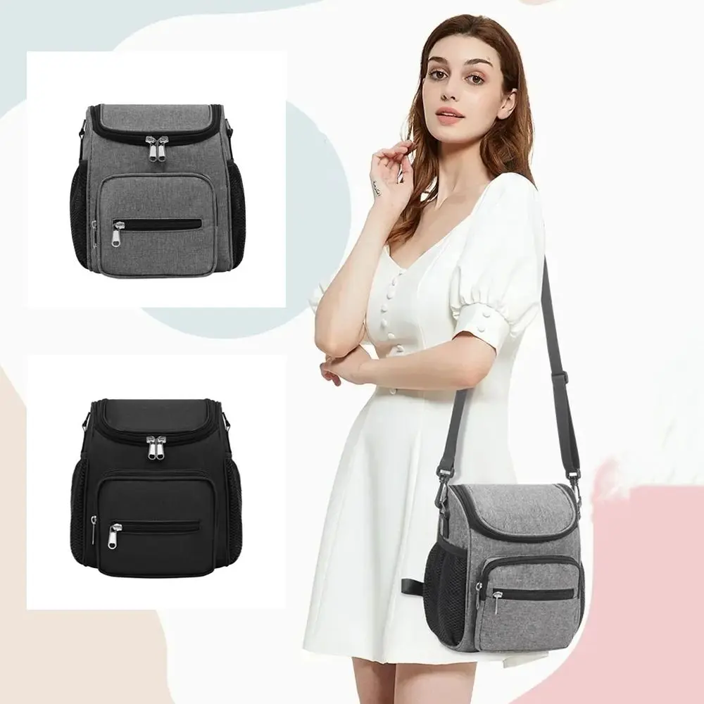 

Multi-Pocket Mommy Shoulder Bag Strolling Baby Artifact Large Capacity Stroller Storage Hanging Bag Baby Care Multifunctional