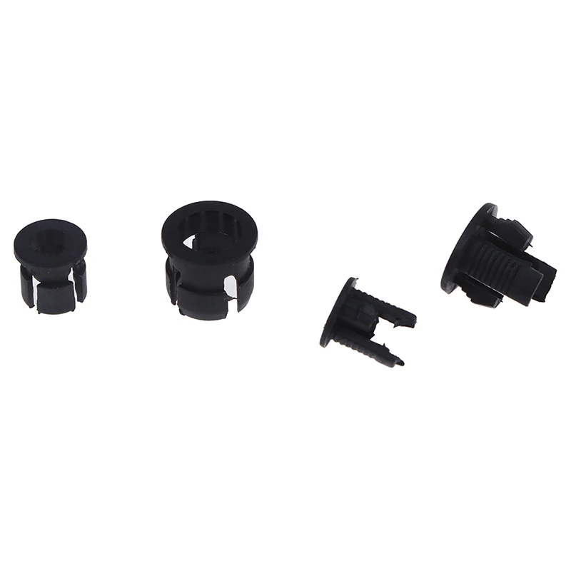 50pcs Black Plastic 3mm 5mm Lamp LED Diode Holder Black Clip Bezel Socket Mount Useful