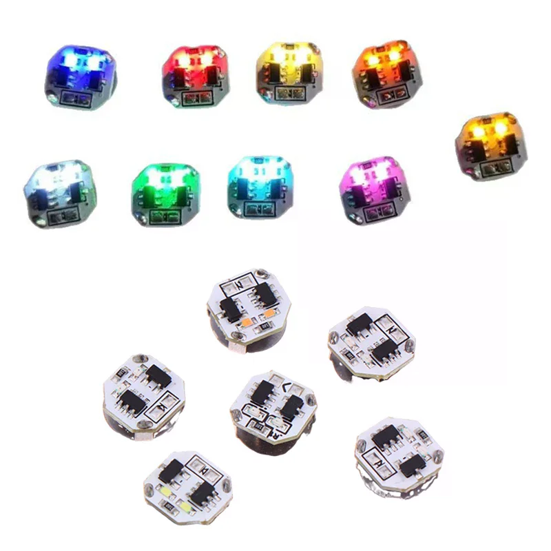 1Pc LED Magnetron Light Modeling Led Bright Wireless Lamp DIY Toys Model Magnetic Induction Lights W Button Battery + Magnet