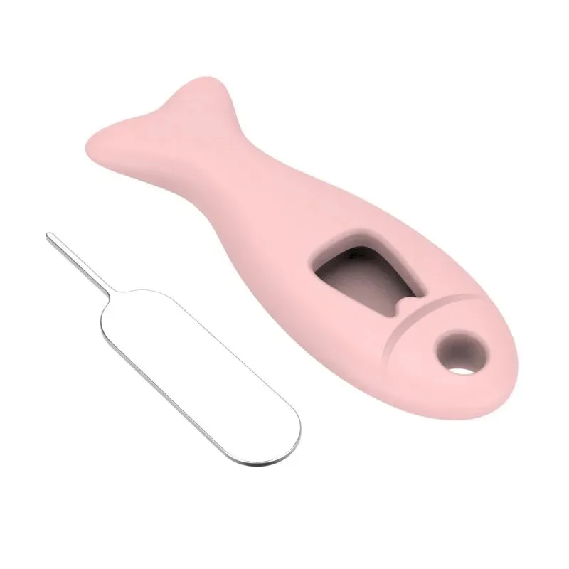 2PCS For Apple Phone Card Retrieval Needle Anti Loss Protective Cover Top Card Retrieval Needle Creative Portable Card