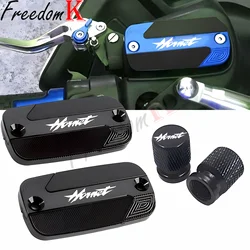 Fit For Hornet 600 900 HORNET 900 HORNET 600 Motorcycle CNC Front Brake Fluid Reservoir Oil Cup Cap Master Cylinder Cover