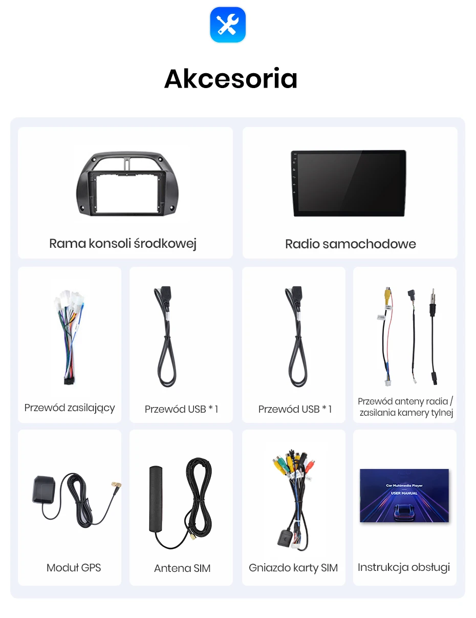 Junsun Wireless CarPlay Android Auto Autoradio für Toyota RAV4 2001-2005 Intelligente Fahrzeugsysteme DSP SWC RDS GPS FM BT – Detail 27