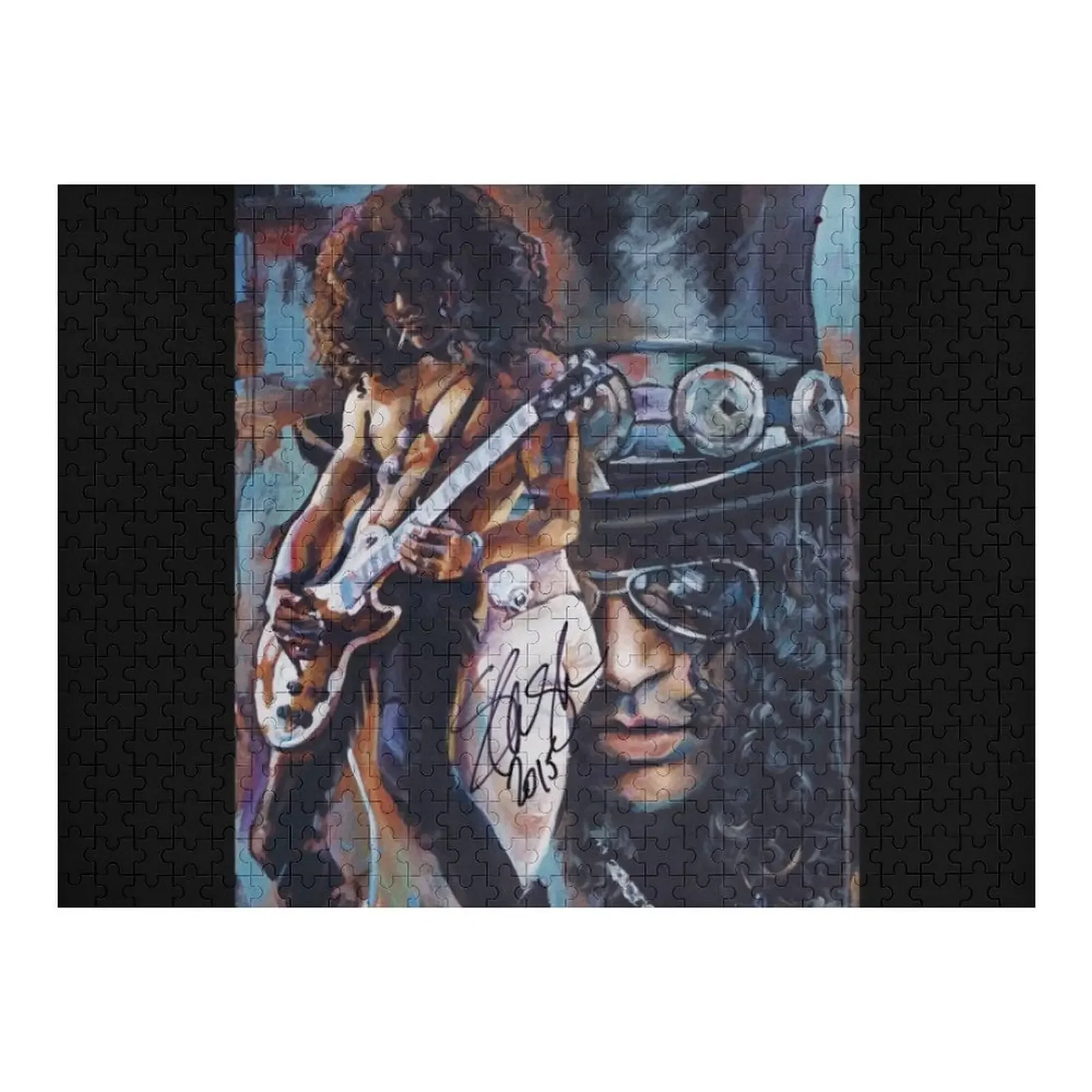 

Fan Art with Signature Jigsaw Puzzle Customs With Photo Photo Custom Personalized Toy Puzzle