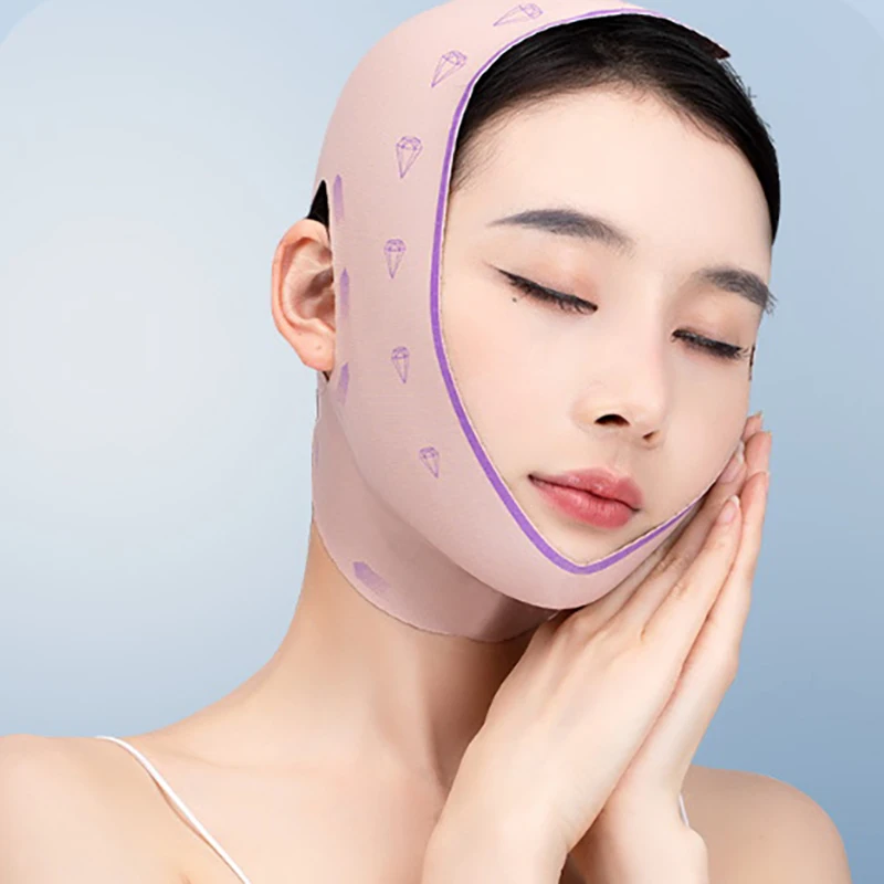 Slimming Bandage Lifting And Firming To Improve Lines Tightening Apple Muscle Double Lifting Sleep Slimming Device V Face Masks