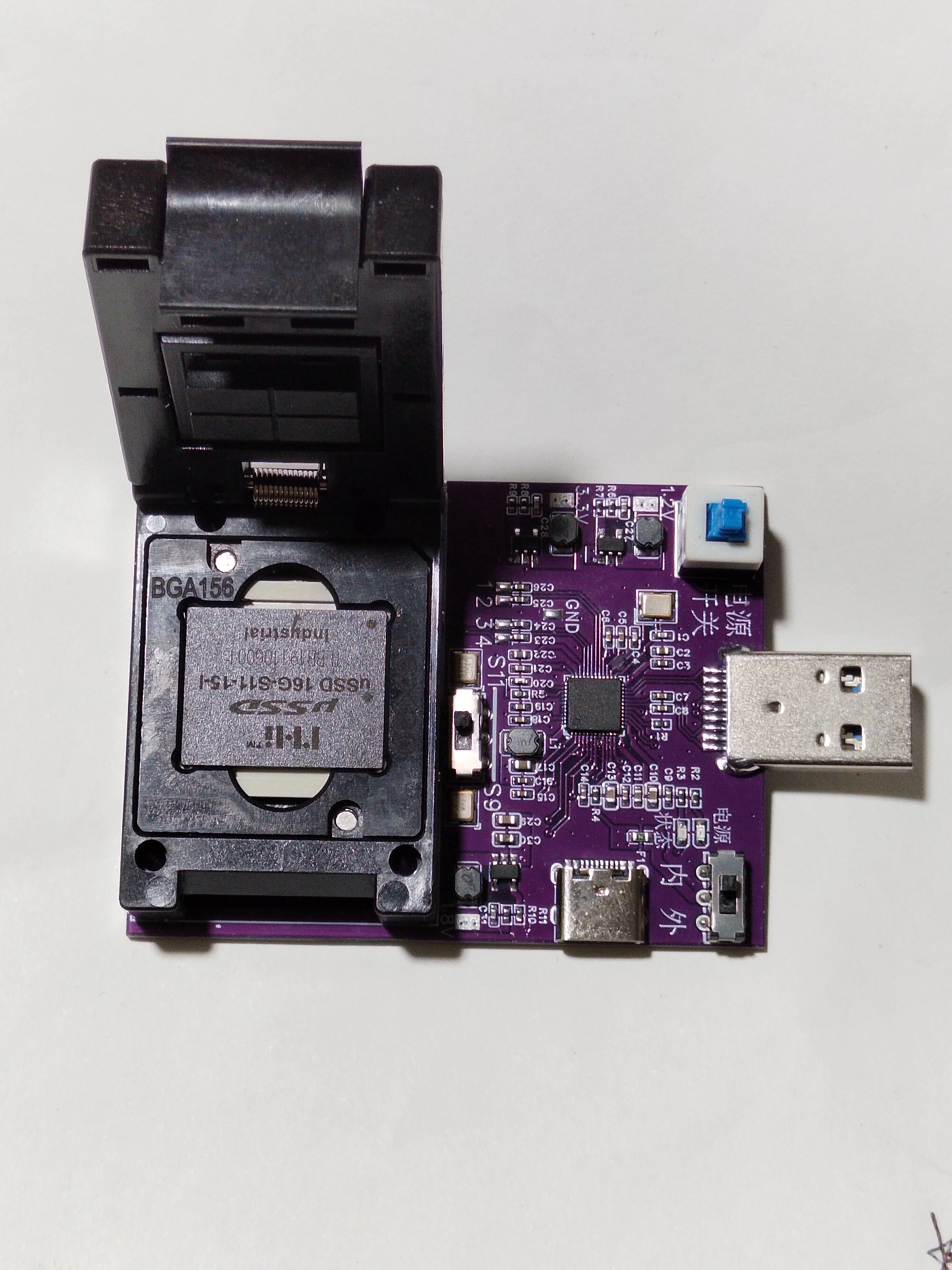 Mini USSD Programming Usb3.0 Reader, Repair of New General-purpose Series Host Burning Tools
