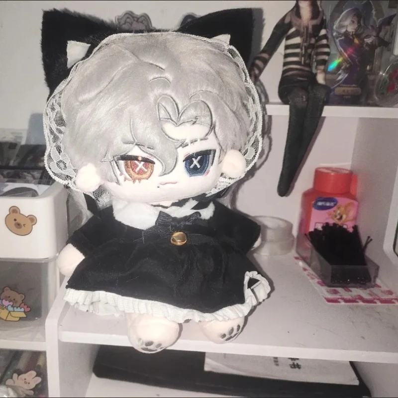 

20cm Game Identity V Knight Kawaii Cosplay Soft Cotton Doll Body Richard Sterling Cartoon Anime Dress Up Toy Figures Fans Gift