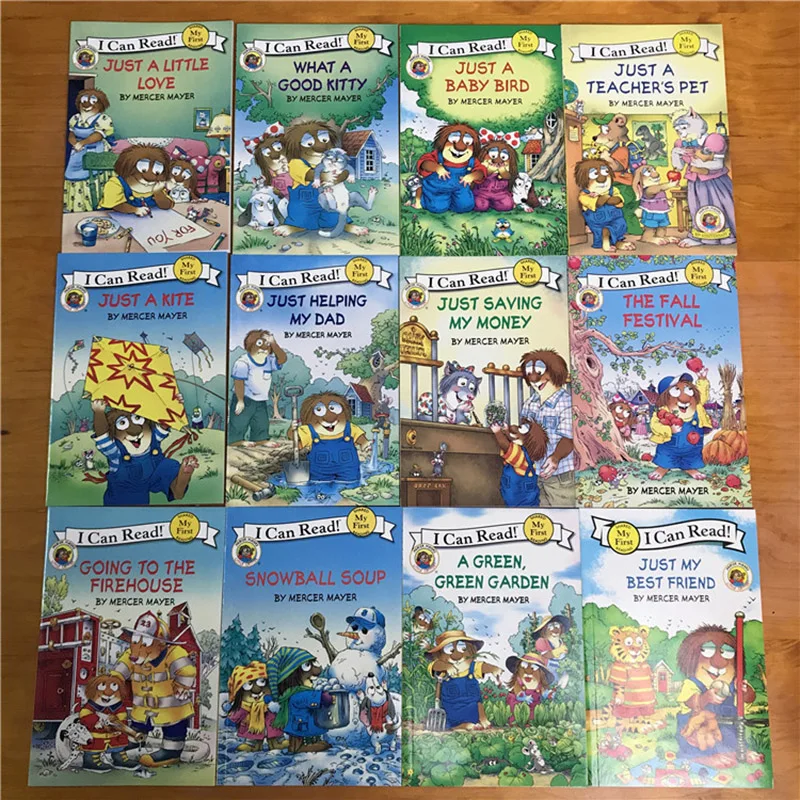 20 Books+CD I Can Read Little Critter English Picture Story Book For Kids Education Learning Toys Parent-Child Reading Book Gift