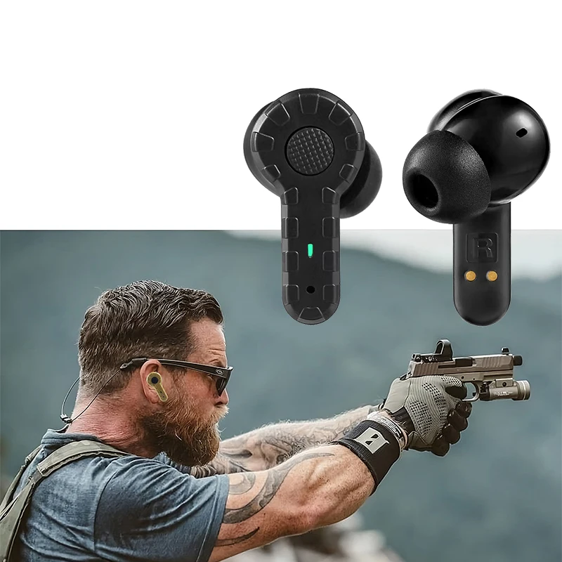 Tactical Earplugs, Electronic Hearing Protection, Shooting Earmuffs, Air Gun, Anti-Noise Headphones, Hunting Headphones