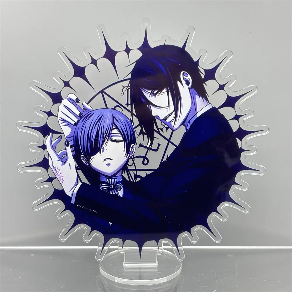 15cm Anime Black Butler Acrylic  Stand  Model Cosplay Charm Characters Ornament Accesorios Goods Collection Gifts