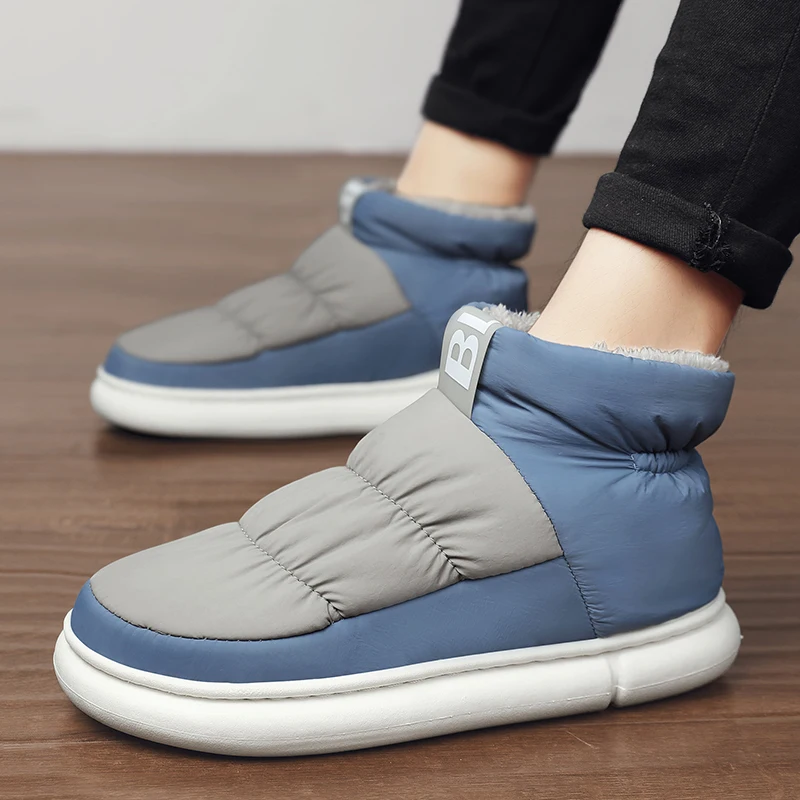 CYYTL Warm Fur Snow Mens Boots Casual Winter Women Shoes Outdoor Platform Walking Luxury Designer Couple Unisex Fashion Sneakers image 4