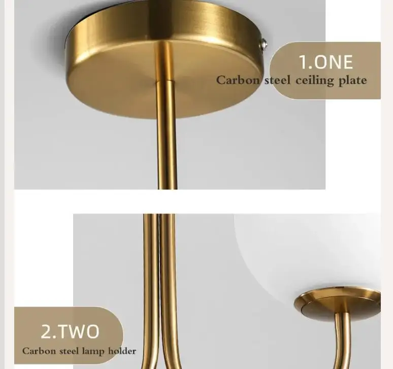 Northern Europe Post Modern Chandelier Restaurant Lamp Art Clothing Store Creative Hotel Coffee Bean Chandelier