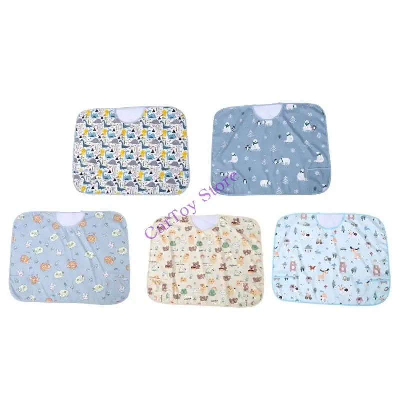 

634F Baby Nursing Cover Breastfeeding Cotton Baby Feeding Blanket with Pattern