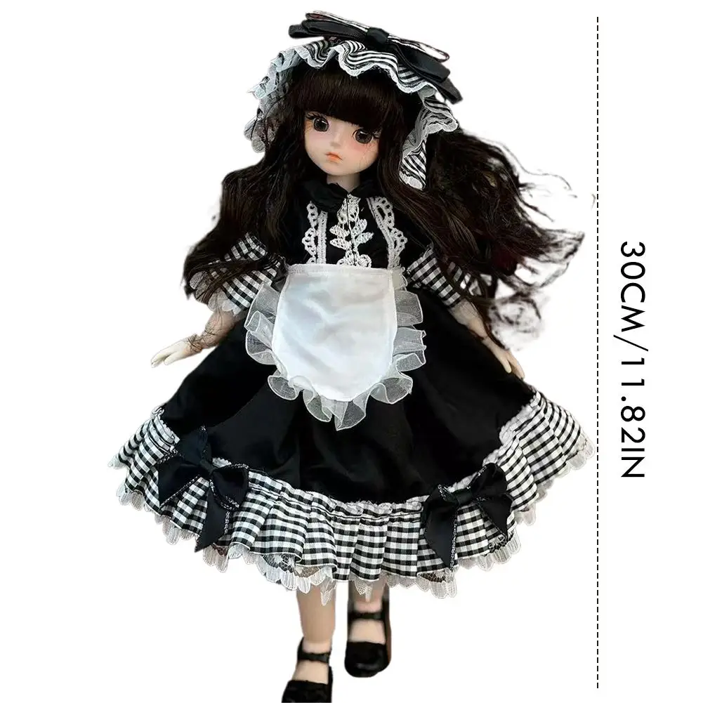 2025 New BJD Doll Clothing Cute 1/6 BJD Doll 30cm Changing Princess Skirt Set BJD Accessories Lady Princess (without Doll)