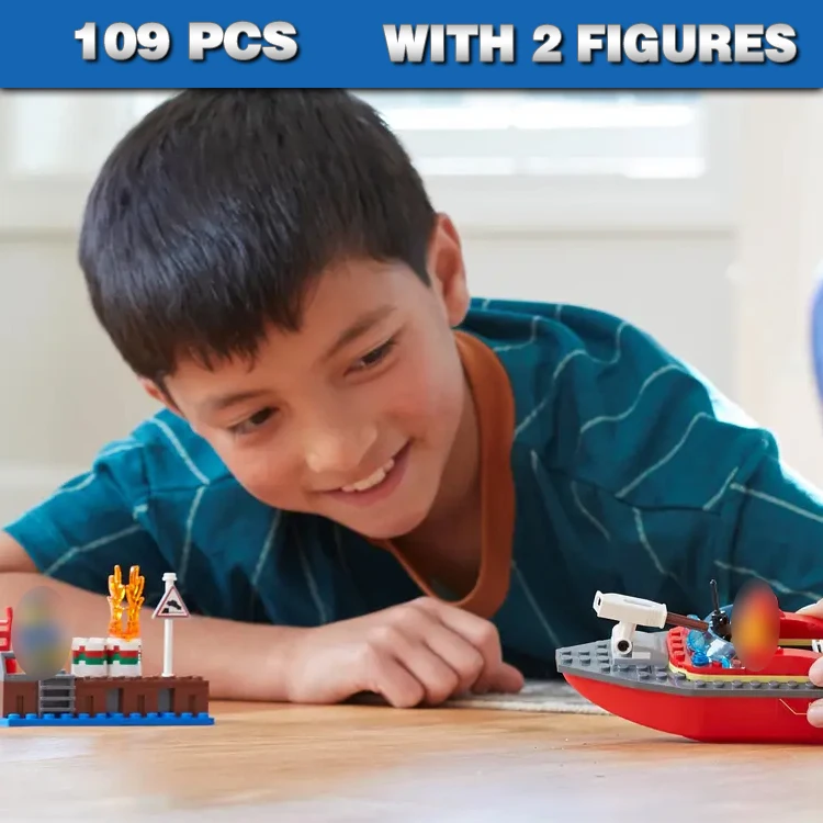 

119pcs City Arctic Ice Crawler Rotating Crane Lifting Hook Crystal 10438 Building Block Toys Compatible With Model