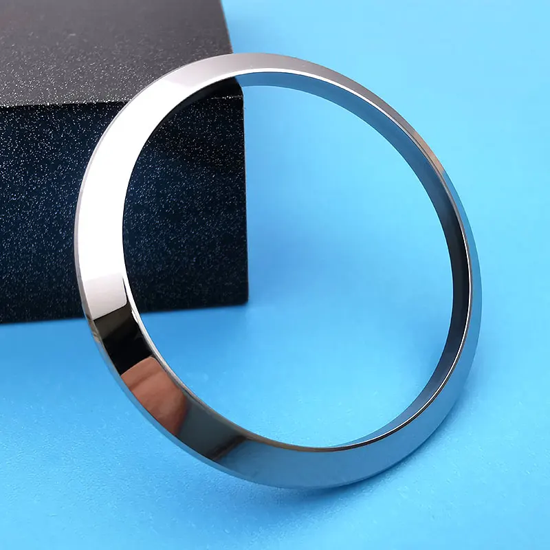 Moldura de relógio de aço inoxidável 904L para RLX 41MM Datejust 126300, acessórios de substituição de relógio pós-venda