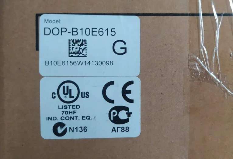 2025 DOP-B10S615 DOP-B10E615 جديد الأصلي دلتا شاشة تعمل باللمس DOP-B الأصلي بقعة حقيقية