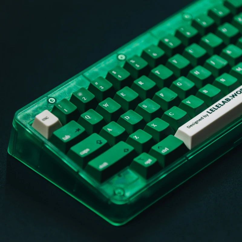 

MiFuny 125-Key Colombian Green Key Caps Cherry Original profile UV Printed ABS Material Lelelab Keycap for Mechanical Keyboard