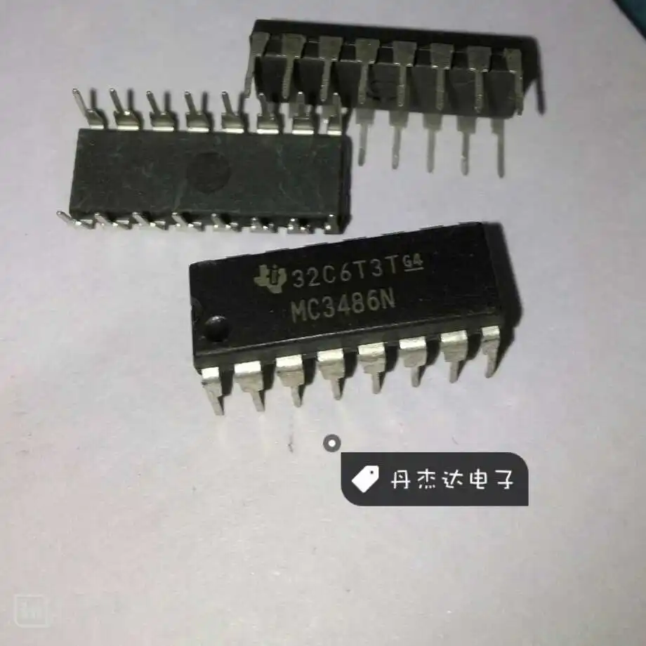 

30pcs original new 30pcs original new IC integrated circuit MC3486N DIP16 bus transceiver