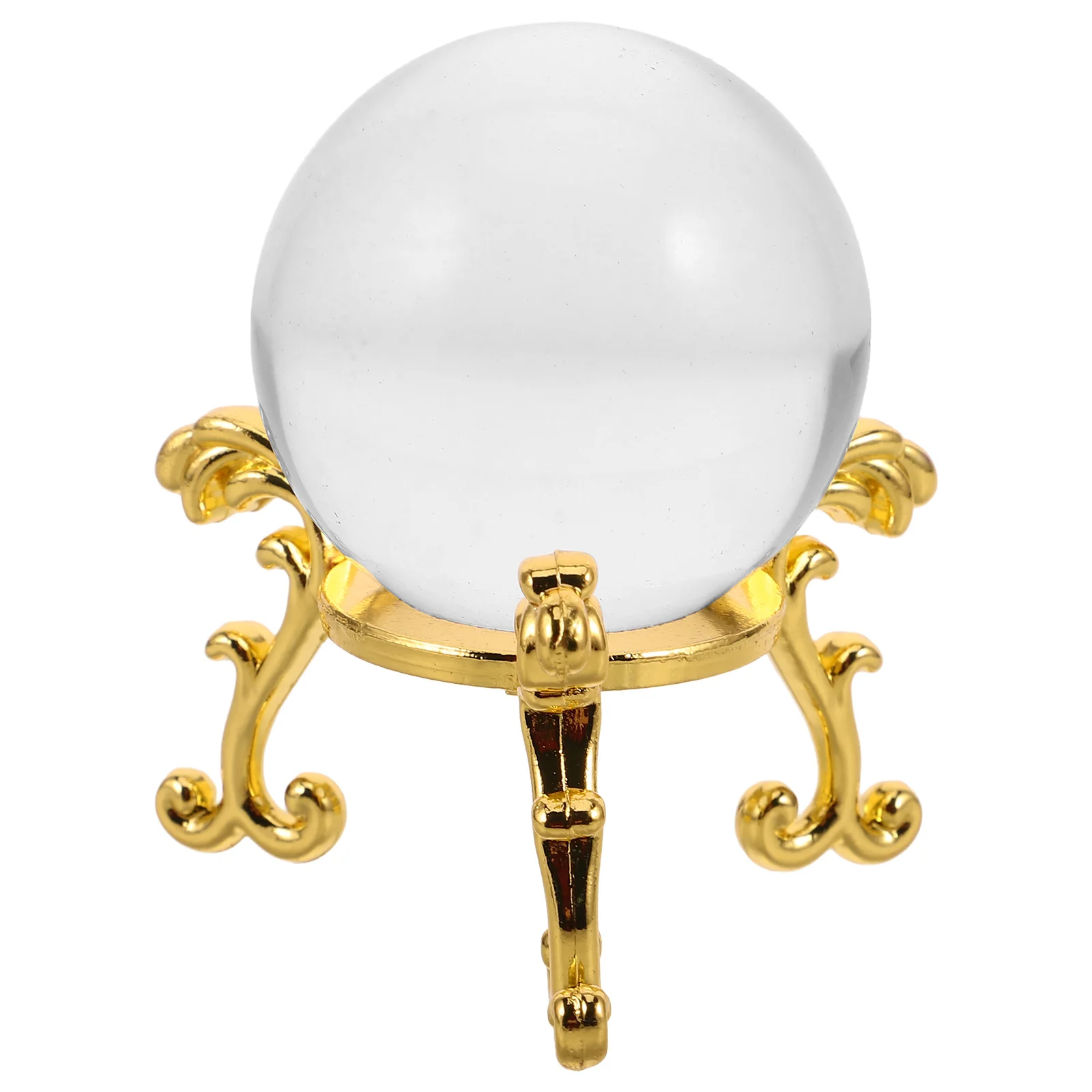 

1Set Crystal Ball Clear Sphere with Base Stable Desktop Decoration Home Ornaments Table Decor Crystal Ball Home Decoration