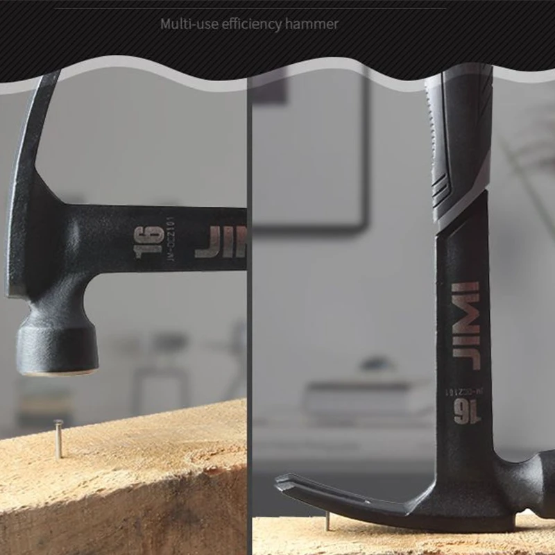 2025 نوع جديد JIMI أعلى جودة مطرقة بمخلب vevor صلابة عالية صب متكامل مع المغناطيسي للكهربائي نجار لاوا #2