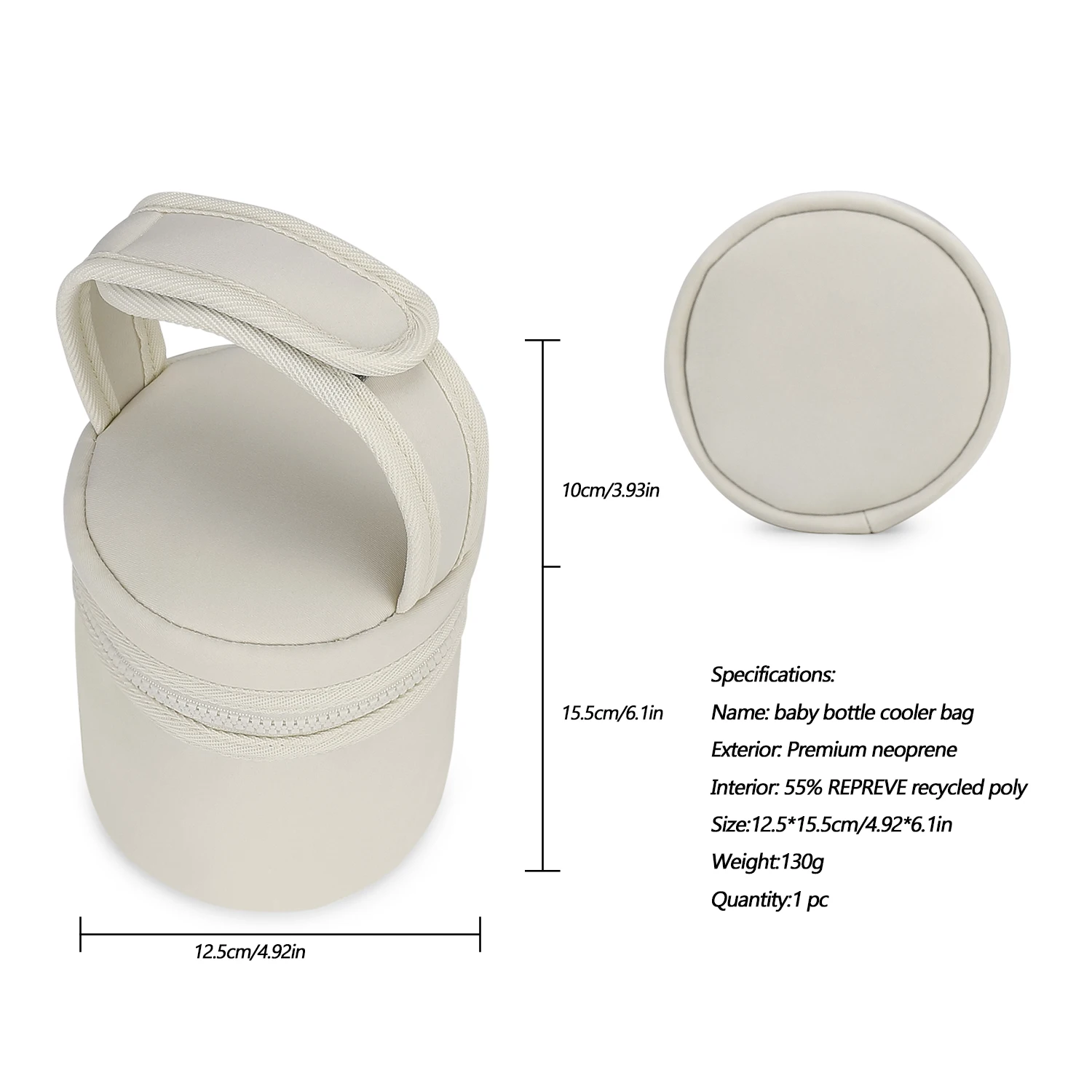 Bottle bag, waterproof breast pump, kettle, mother and baby travel bottle storage bag