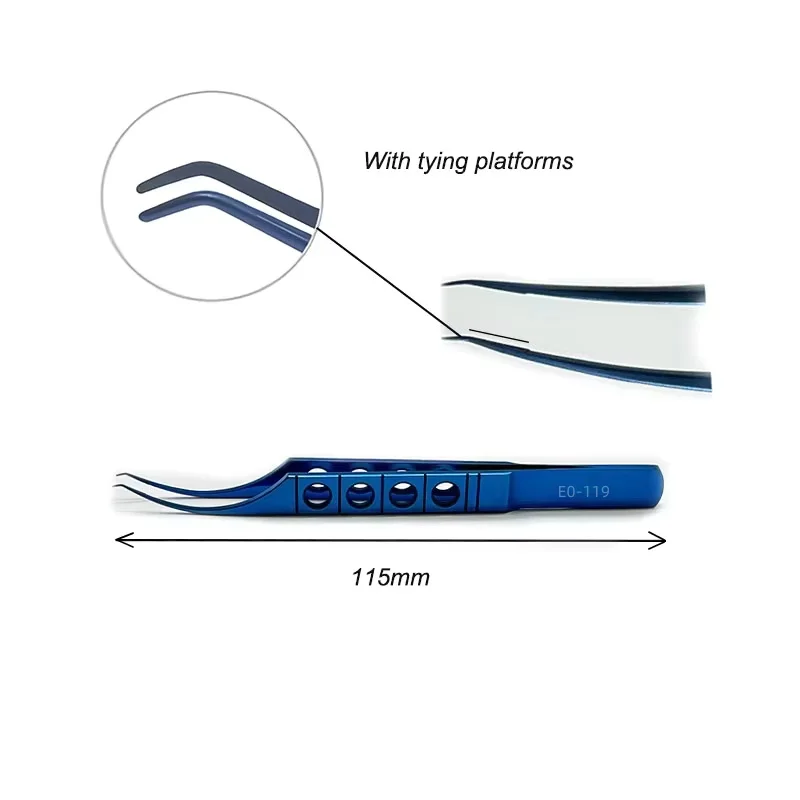 Ophthalmic instruments Colibri Tying Forceps With tying platforms