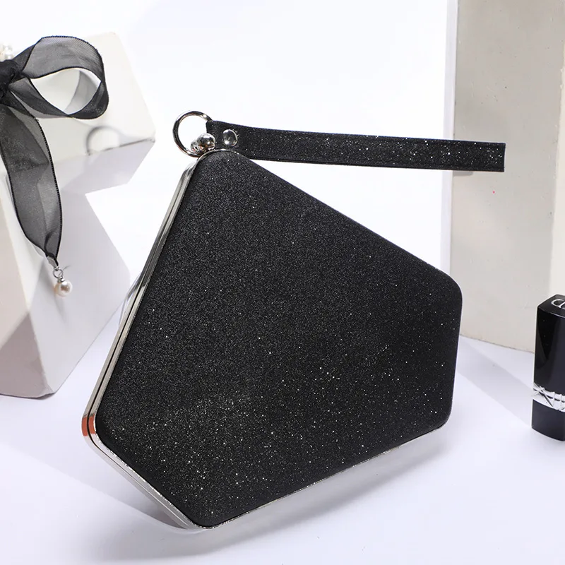 New Fashion Dinner Bag, Ladies' Trendy Shoulder Bag, Reflective Sequins, Party, Wedding Reception, Cosmetic Bag.