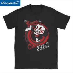 Head Torture Saw T Shirt Men Women Cotton Hipster T-Shirts Crewneck Horror Movie Billy Tees Short Sleeve Clothes Plus Size