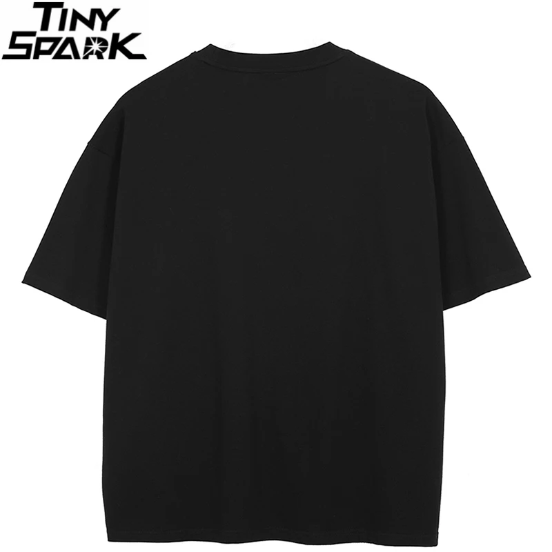 T-Shirt Streetwear Snake Graphic T Shirt Cotton Hipster Men Tshirt Unisex Tops Tees Black Hip Hop
