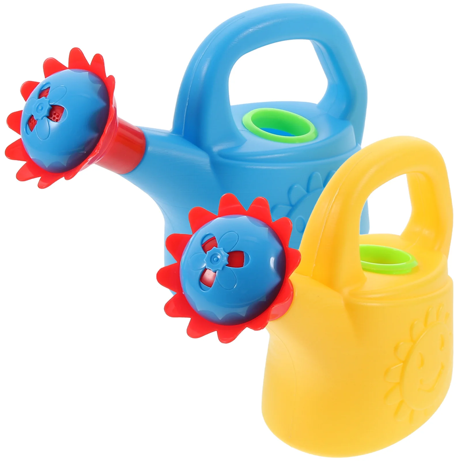 Brinquedo educativo para crianças, Bath Kids, brinquedos ao ar livre, vaso de rega, balde de quebra-cabeça, 2 pcs